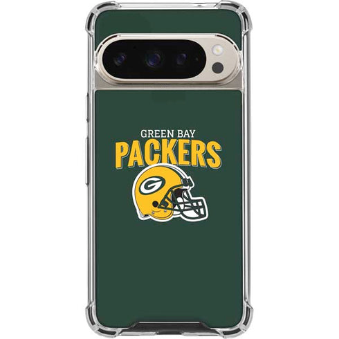 NFL Green Bay Packers Helmet Pixel 9/9 Pro Clear Case